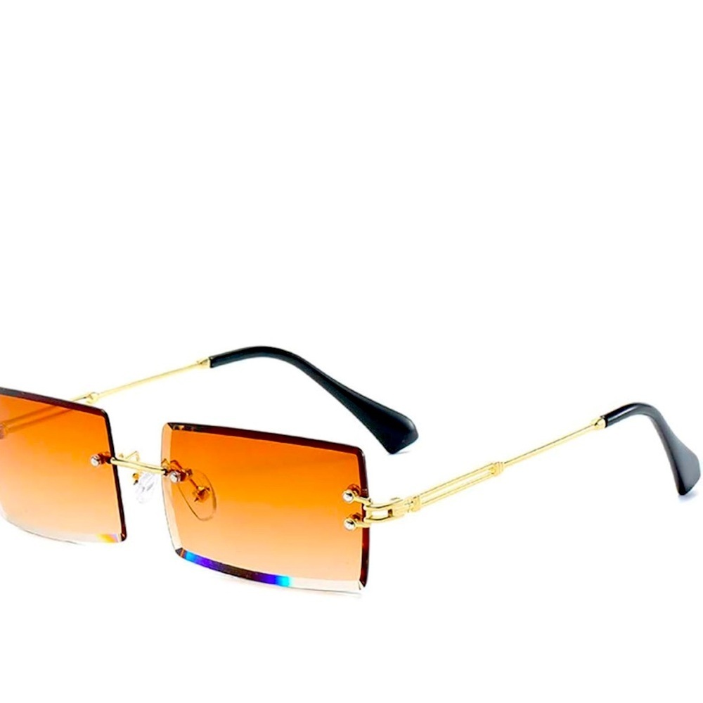 NWT: Unisex Rectangular Sunglasses